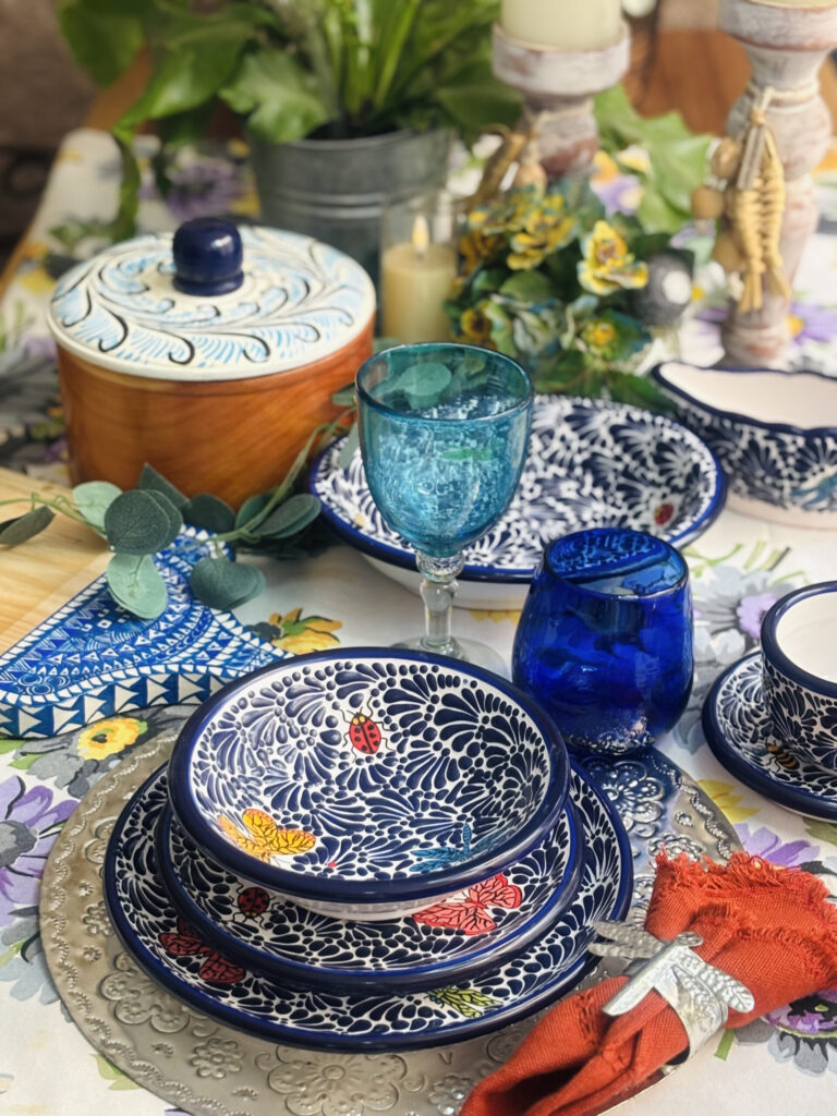 Vajilla Talavera Modelo Tutuli