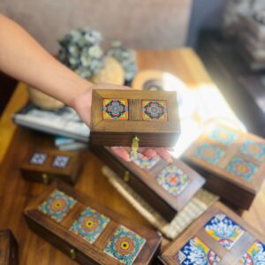 Alhajero Mini Con 2 azulejos.